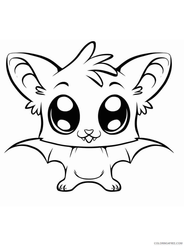 Anime Animals Coloring Pages anime animals 6 Printable 2021 0213 Coloring4free
