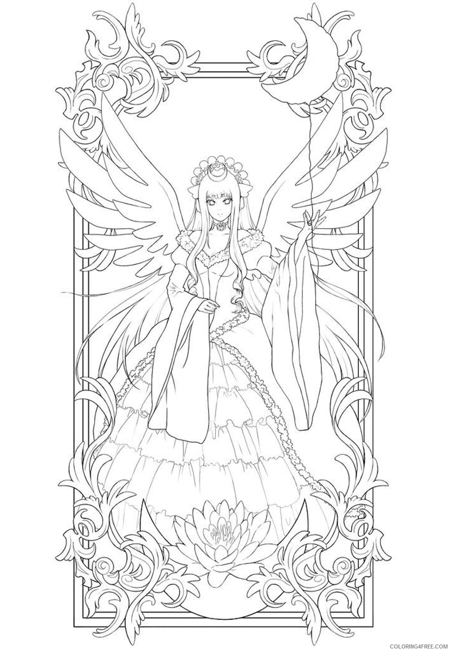 Anime Printable Coloring Pages Anime 1564969973_moon_walker_anime a4 2021 0003 Coloring4free