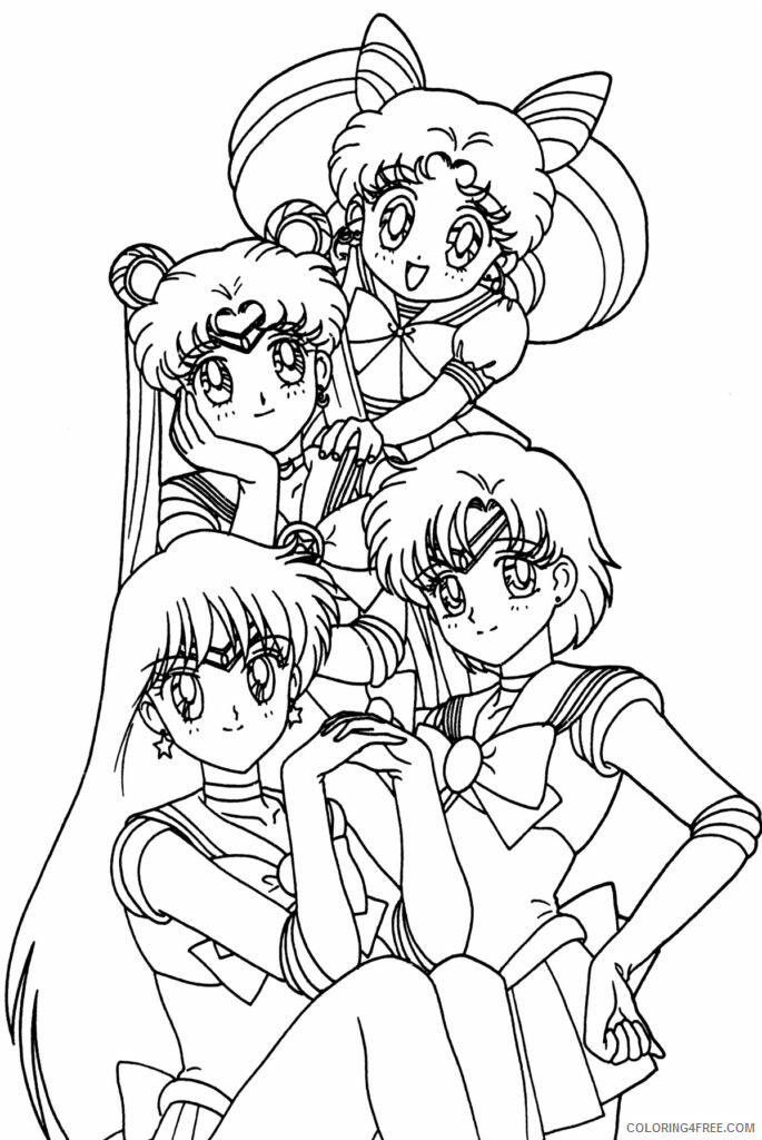 Anime Printable Coloring Pages Anime Anime Free 2021 0011 Coloring4free