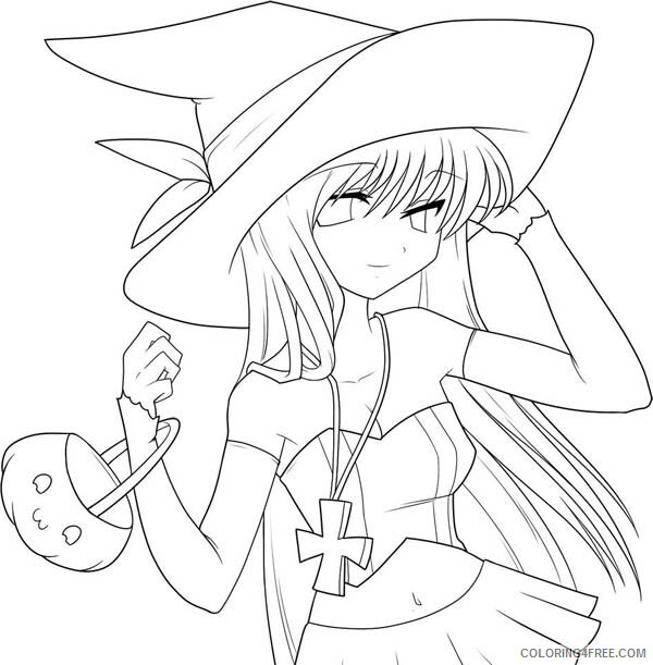 Anime Printable Coloring Pages Anime Free Anime 2021 0021 Coloring4free