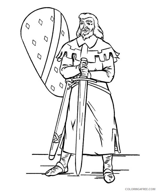 Armor of God Coloring Pages King Without Armor of God Printable 2021 0246 Coloring4free