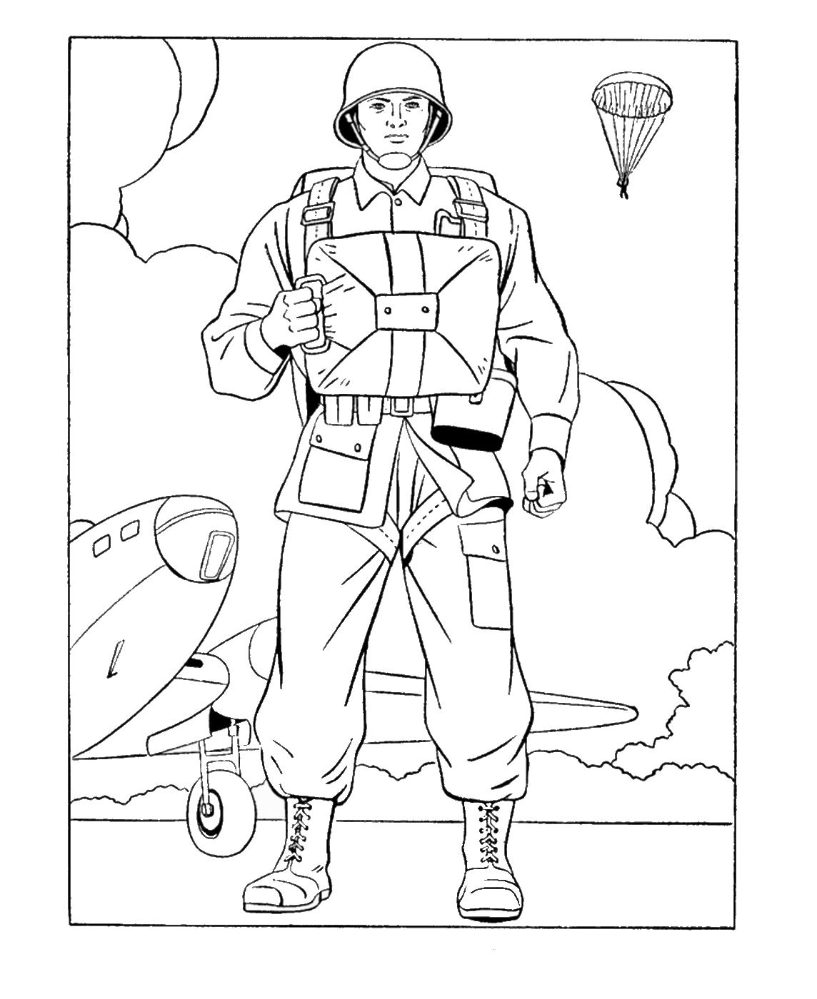 Army Coloring Pages army_cl7 Printable 2021 0273 Coloring4free