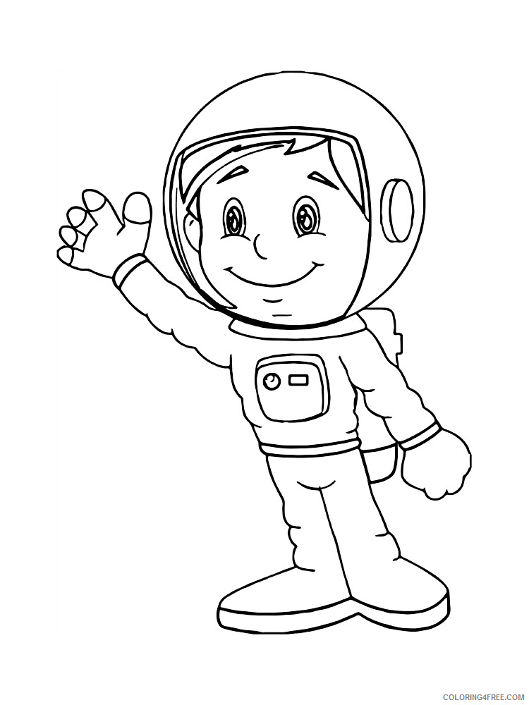Astronaut Coloring Pages Astronaut 11 Printable 2021 0348 Coloring4free