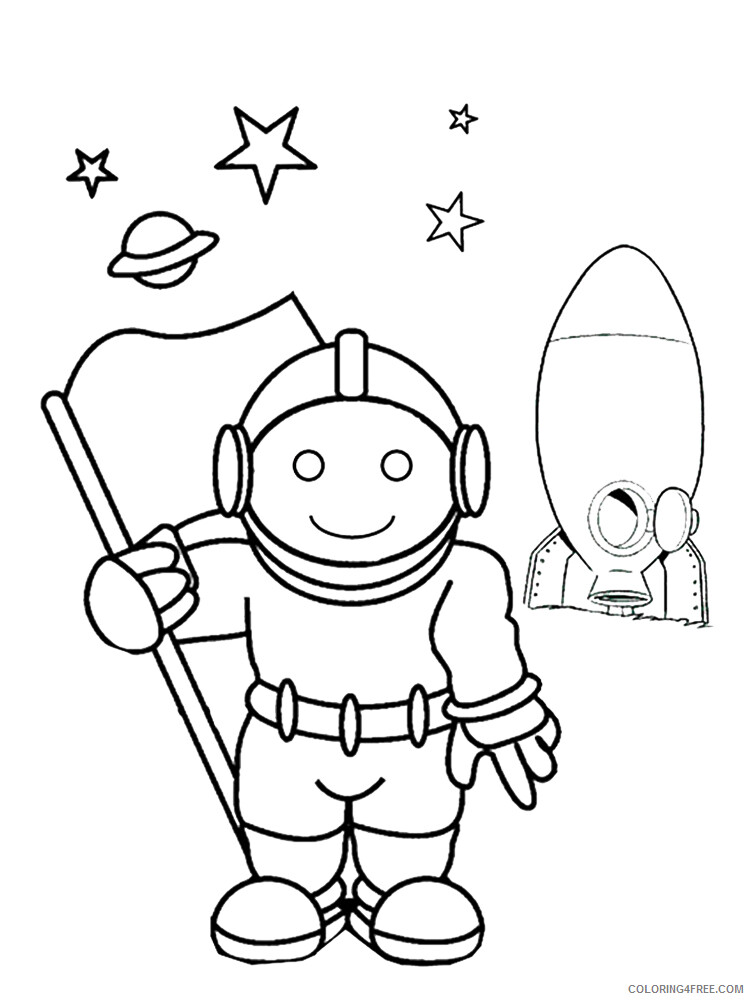 Astronaut Coloring Pages Astronaut 12 Printable 2021 0349 Coloring4free
