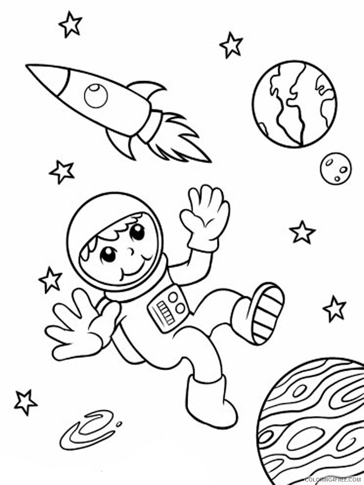 Astronaut Coloring Pages Astronaut 14 Printable 2021 0351 Coloring4free
