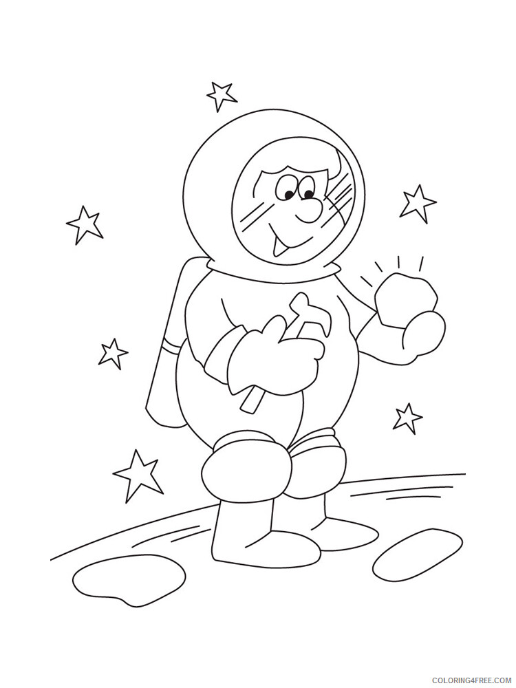 Astronaut Coloring Pages Astronaut 20 Printable 2021 0356 Coloring4free