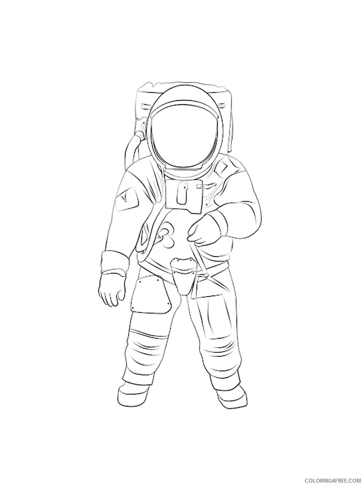 Astronaut Coloring Pages Astronaut 25 Printable 2021 0359 Coloring4free