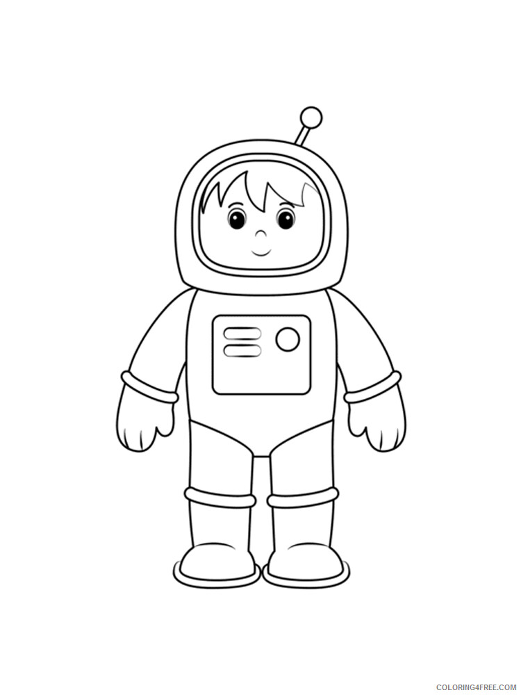 Astronaut Coloring Pages Astronaut 26 Printable 2021 0360 Coloring4free