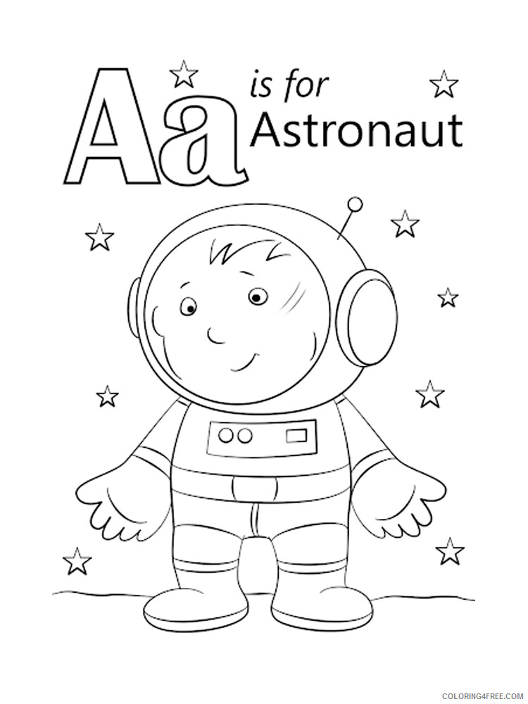 Astronaut Coloring Pages Astronaut 27 Printable 2021 0361 Coloring4free