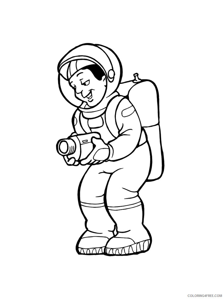 Astronaut Coloring Pages Astronaut 9 Printable 2021 0367 Coloring4free