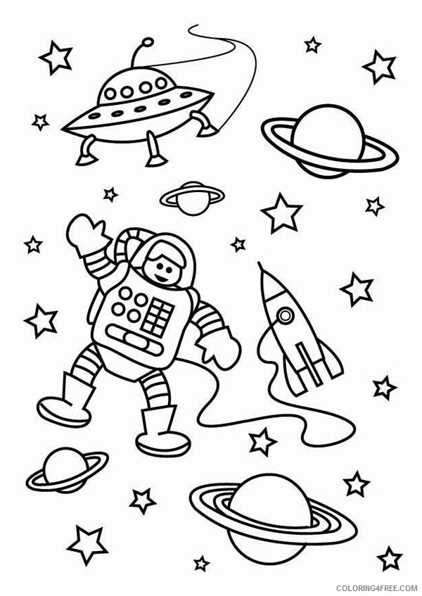 Astronaut Coloring Pages Free Astronaut Printable 2021 0383 Coloring4free