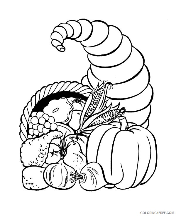 Autumn Coloring Pages Nature Autumn Harvests Printable 2021 032 Coloring4free