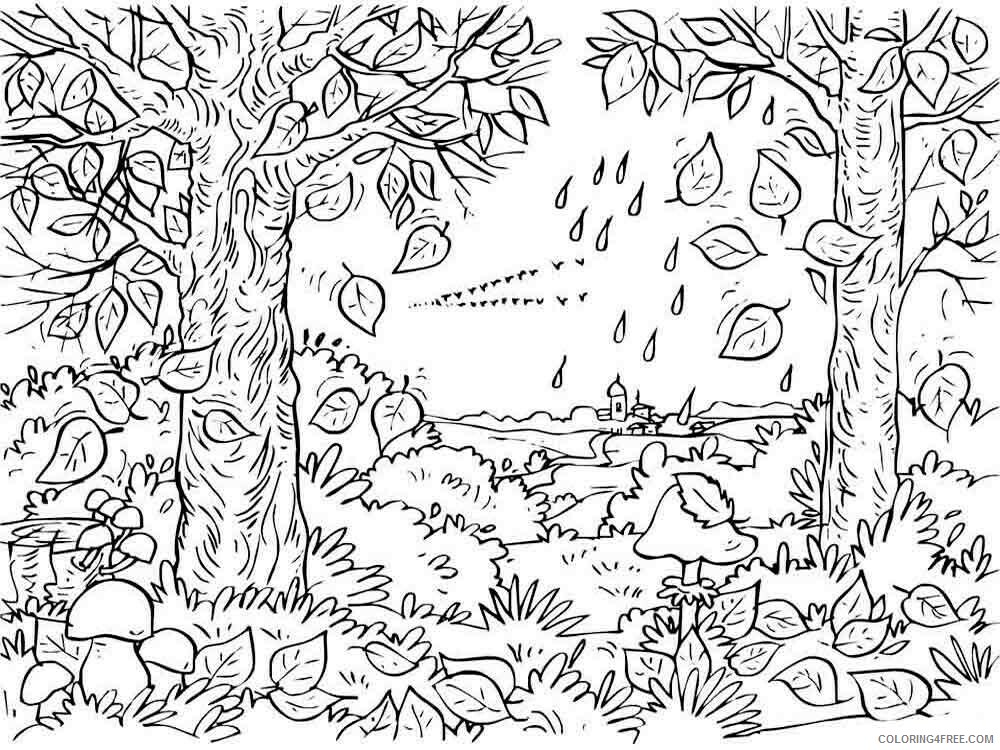 Autumn Coloring Pages Nature autumn 13 Printable 2021 014 Coloring4free