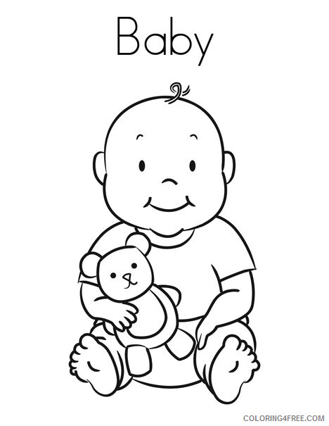 Baby Coloring Pages Baby Printable 2021 0395 Coloring4free