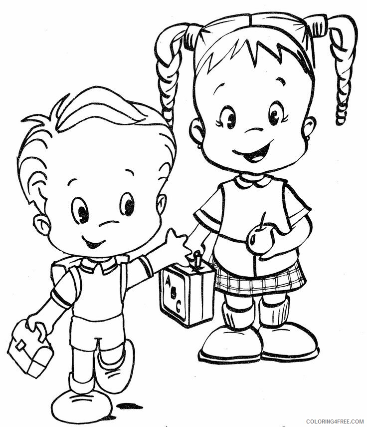 Back to School Coloring Pages Kids Back to School Printable 2021 0467 Coloring4free