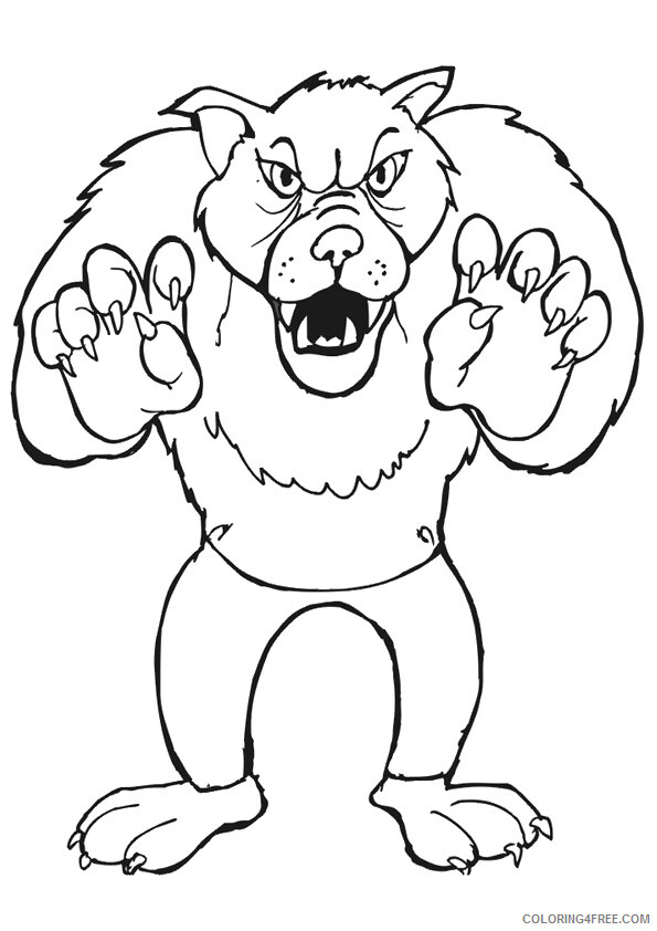 Bad Wolf Coloring Pages 1526906770_the big bad wolf print a4 Printable 2021 0472 Coloring4free