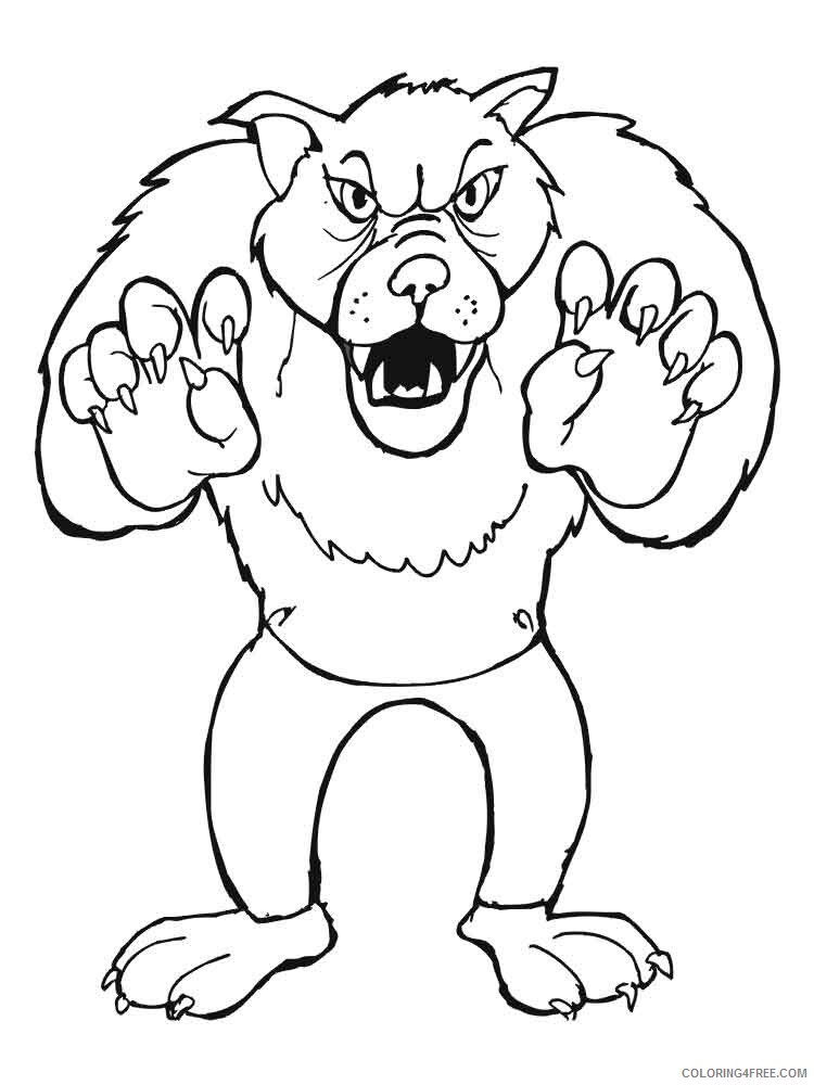 Bad Wolf Coloring Pages bad wolf 7 Printable 2021 0478 Coloring4free