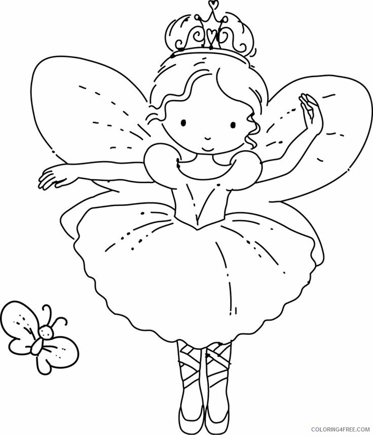 Ballerina Coloring Pages Ballerina Printable 2021 0487 Coloring4free