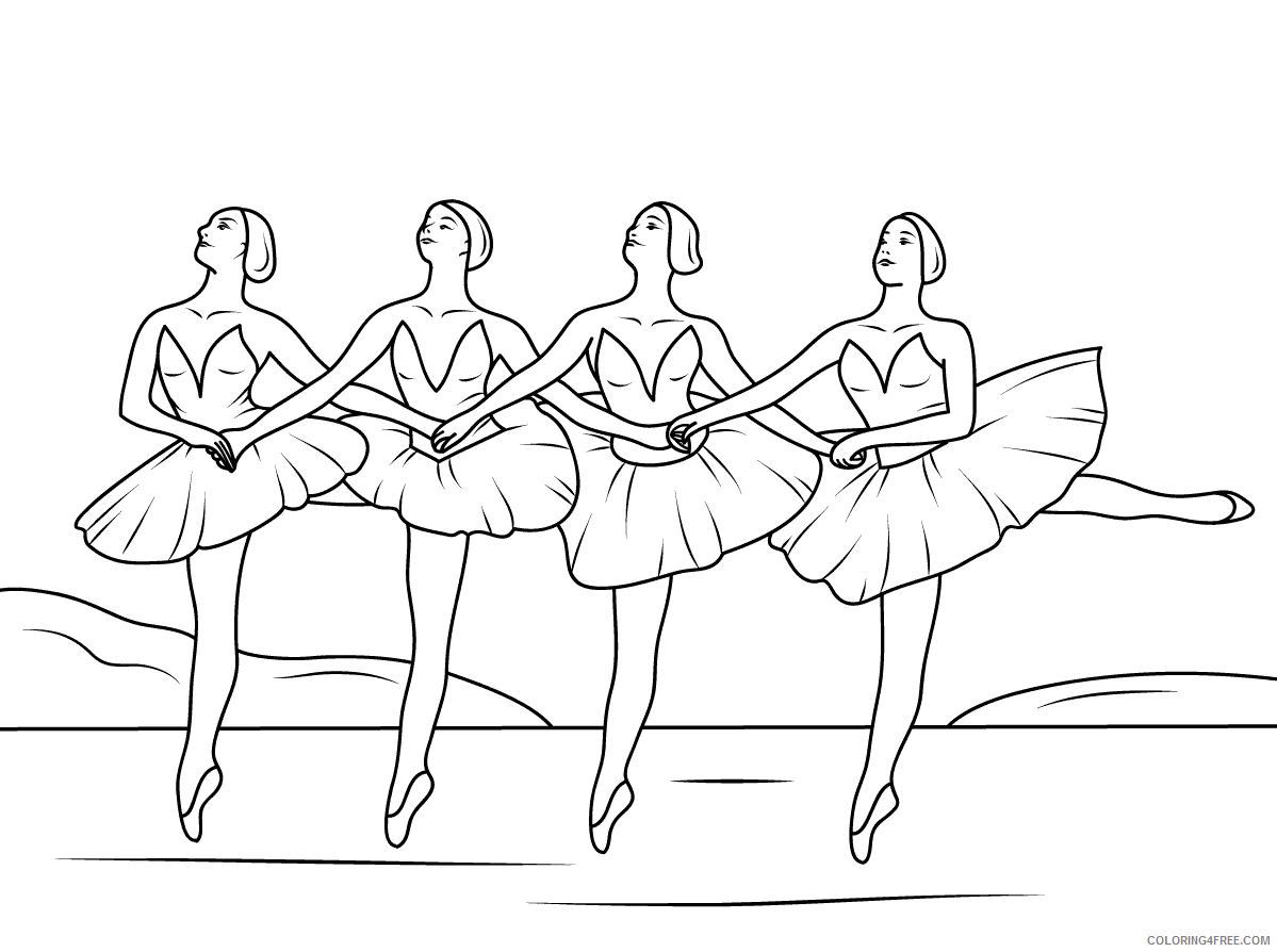 Ballerina Coloring Pages Ballerina Printable 2021 0495 Coloring4free