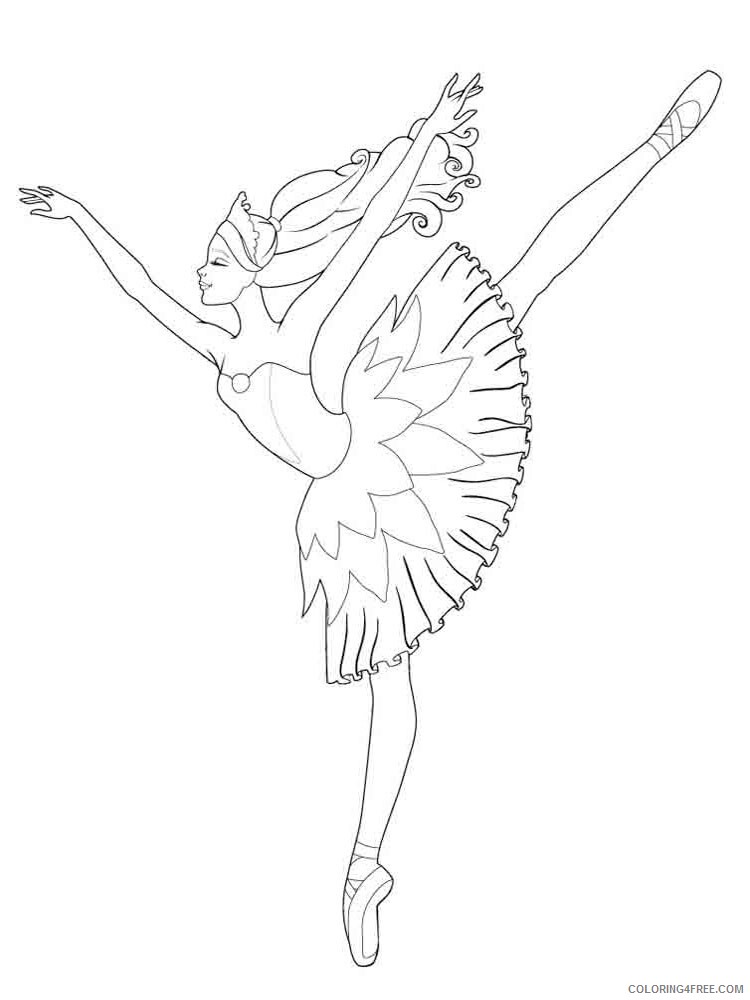 Ballerina Coloring Pages ballerina 9 Printable 2021 0493 Coloring4free