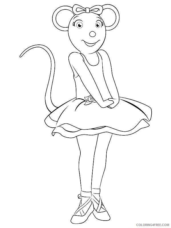 Ballerina Coloring Pages of Ballerina Printable 2021 0503 Coloring4free