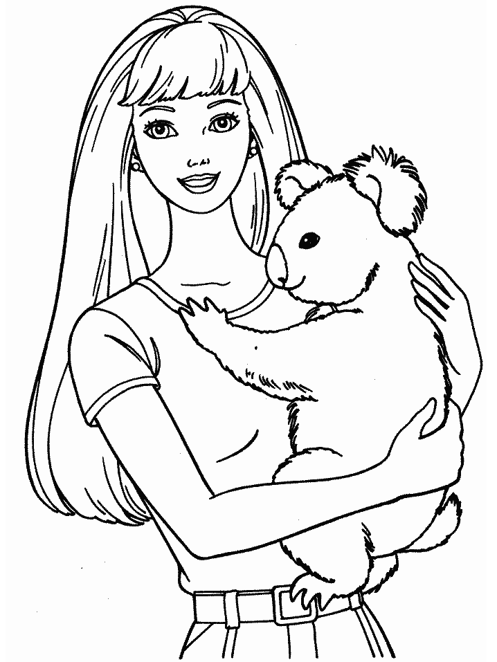 Barbie Coloring Pages 14 Printable 2021 0512 Coloring4free