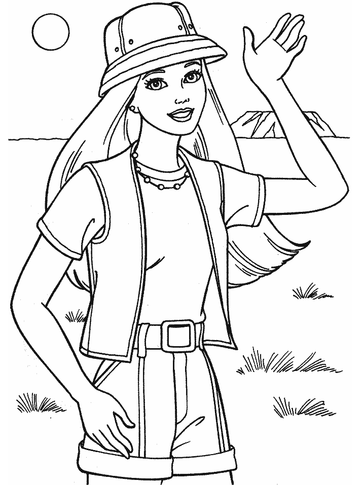 Barbie Coloring Pages 15 Printable 2021 0513 Coloring4free