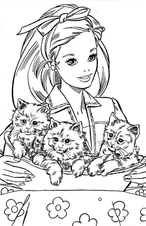 Barbie Coloring Pages Barbie Sheets Printable 2021 0565 Coloring4free