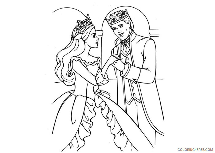 Barbie Coloring Pages Barbie and Ken 2 Printable 2021 0520 Coloring4free