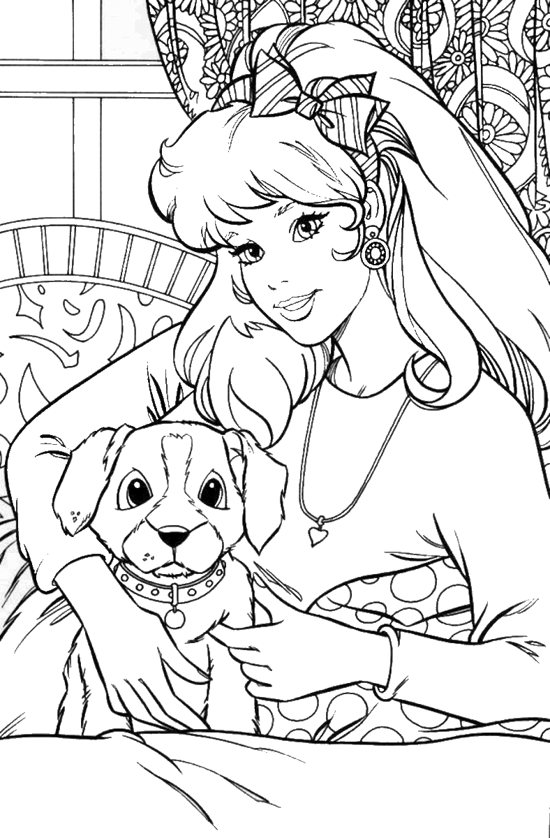 Barbie Coloring Pages barbiec97 Printable 2021 0548 Coloring4free