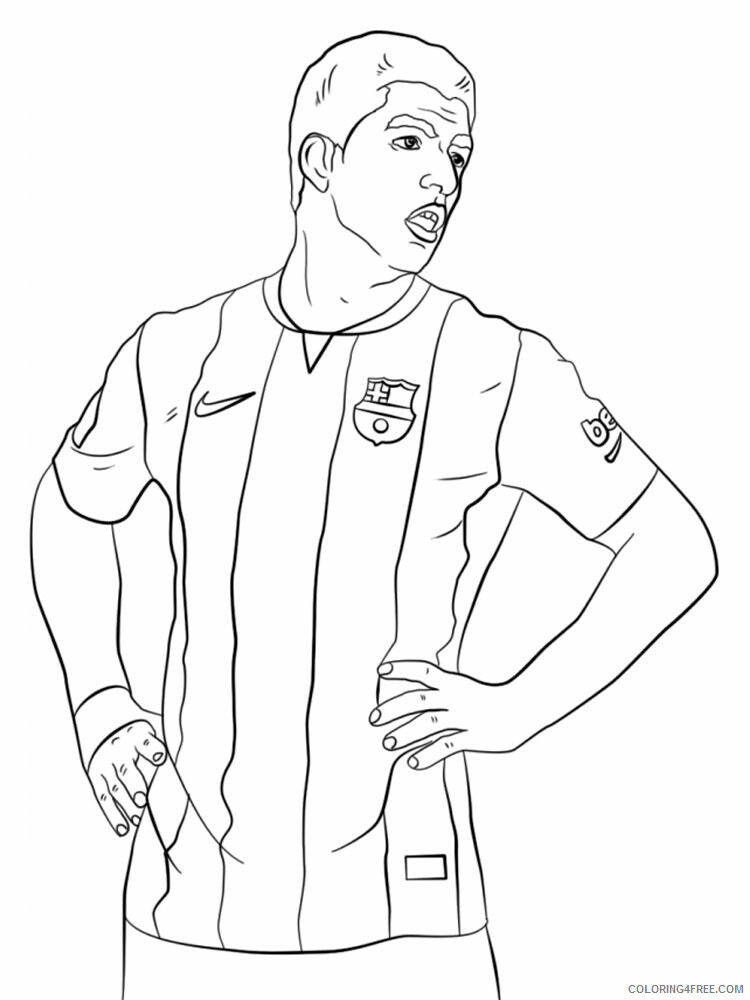 Barcelona Coloring Pages FCbarcelona 4 Printable 2021 0671 Coloring4free