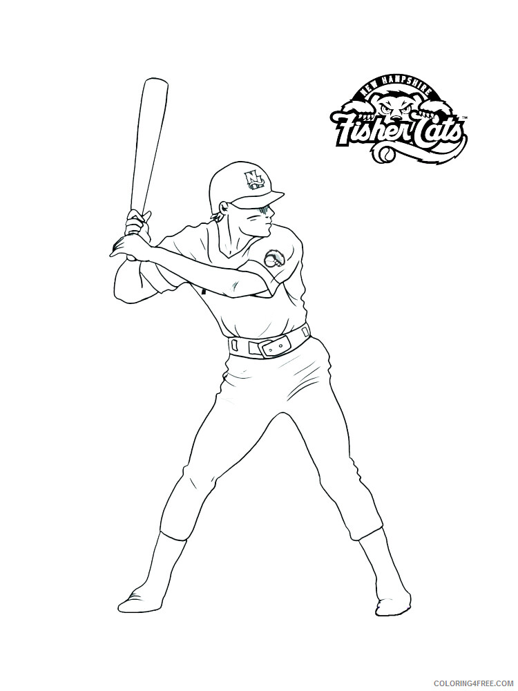 Baseball Coloring Pages Baseball 26 Printable 2021 0705 Coloring4free
