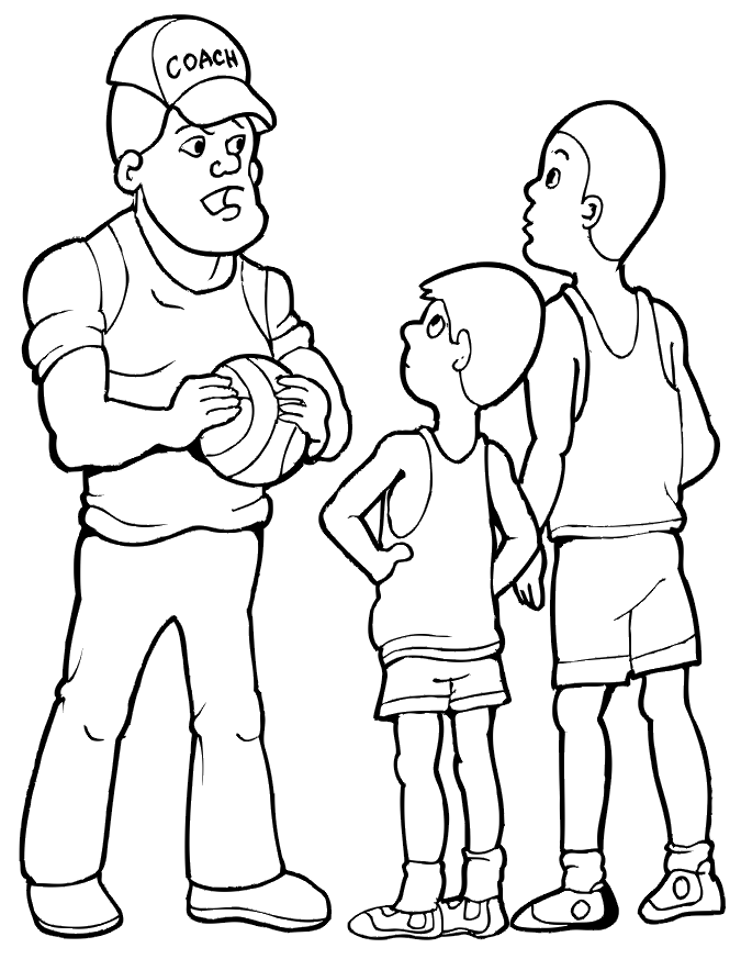 Basketball Coloring Pages Basketball for Print Printable 2021 0799 Coloring4free