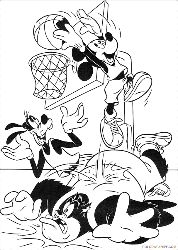 Basketball Coloring Pages Free Basketball for Kids Printable 2021 0814 Coloring4free