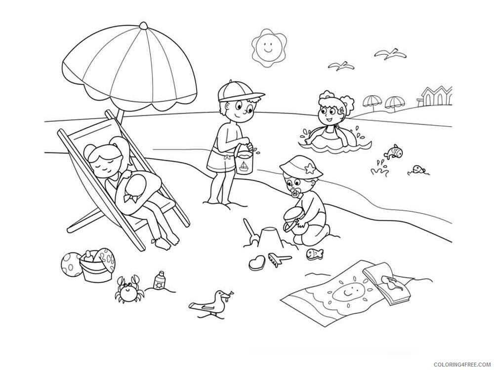Beach Coloring Pages Nature Beach 11 Printable 2021 069 Coloring4free