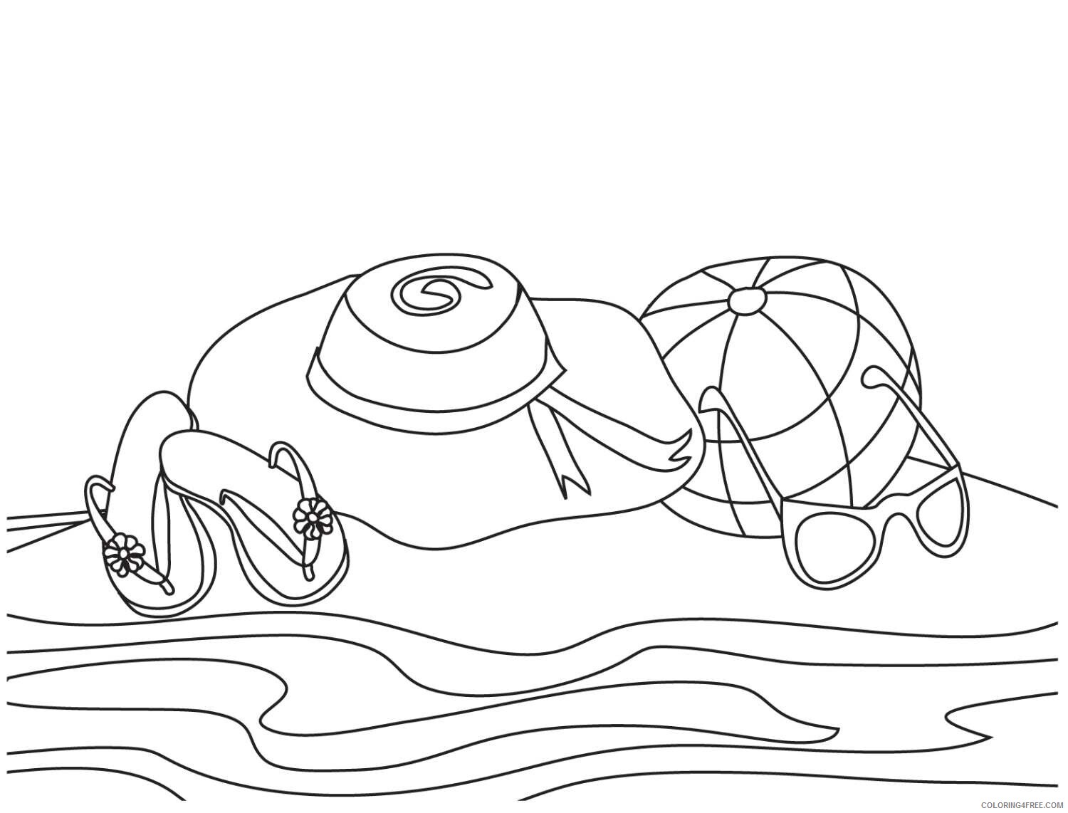 Beach Coloring Pages Nature Beach Printable 2021 067 Coloring4free