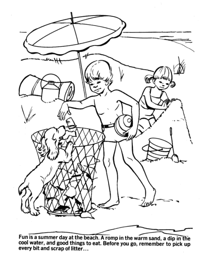 Beach Coloring Pages Nature Free Beach For Kids Printable 2021 092 Coloring4free