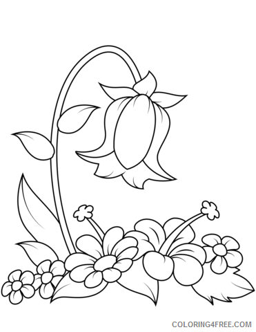 Bellflower Coloring Pages Flowers Nature 1527065024_bell flower Printable 2021 012 Coloring4free