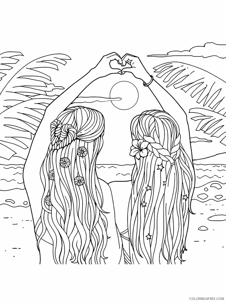 Best Friend Coloring Pages Best Friend 5 Printable 2021 0886 