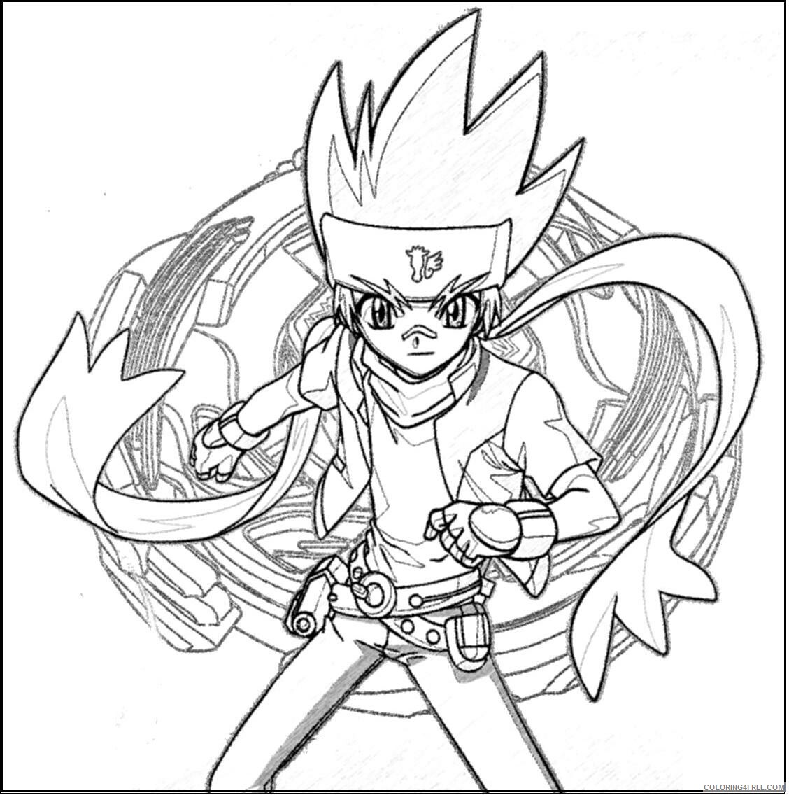 Beyblade Coloring Pages Anime Beyblade For Kids Printable 2021 017 Coloring4free