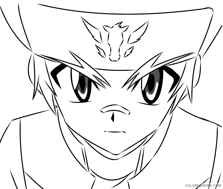 Beyblade Coloring Pages Anime Free Beyblade Printable 2021 036 Coloring4free