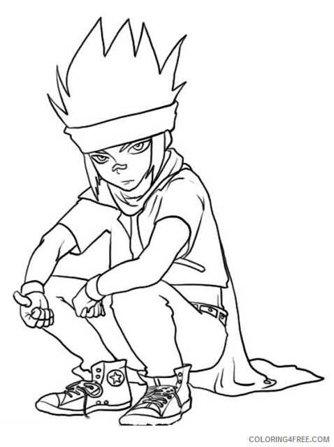 Beyblade Coloring Pages Anime Free Beyblade Printable 2021 040 Coloring4free