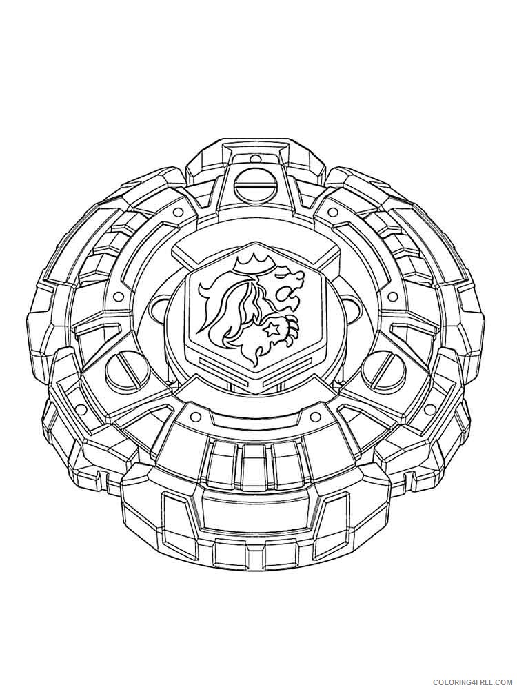 Beyblade Coloring Pages Anime beyblade 1 Printable 2021 019 Coloring4free