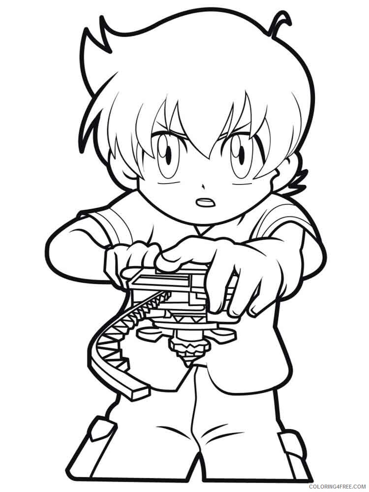Beyblade Coloring Pages Anime beyblade 12 Printable 2021 020 Coloring4free