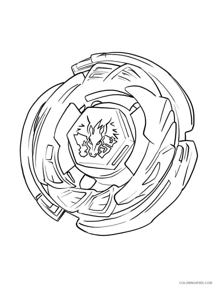 Beyblade Coloring Pages Anime beyblade 13 Printable 2021 021 Coloring4free
