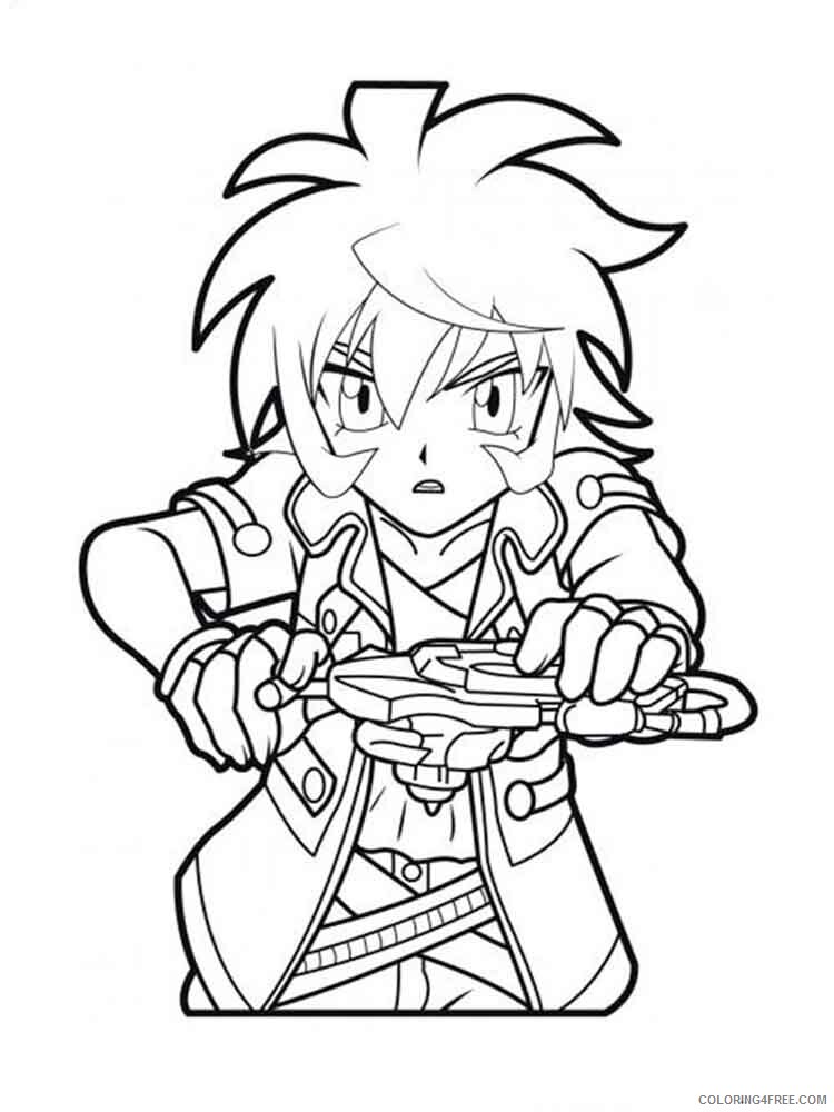 Beyblade Coloring Pages Anime beyblade 5 Printable 2021 026 Coloring4free