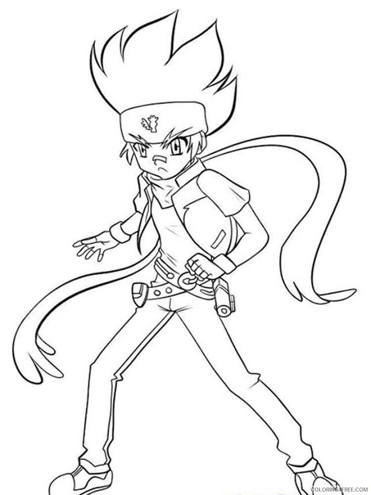 Beyblade Coloring Pages Anime beyblade 9 Printable 2021 029 Coloring4free