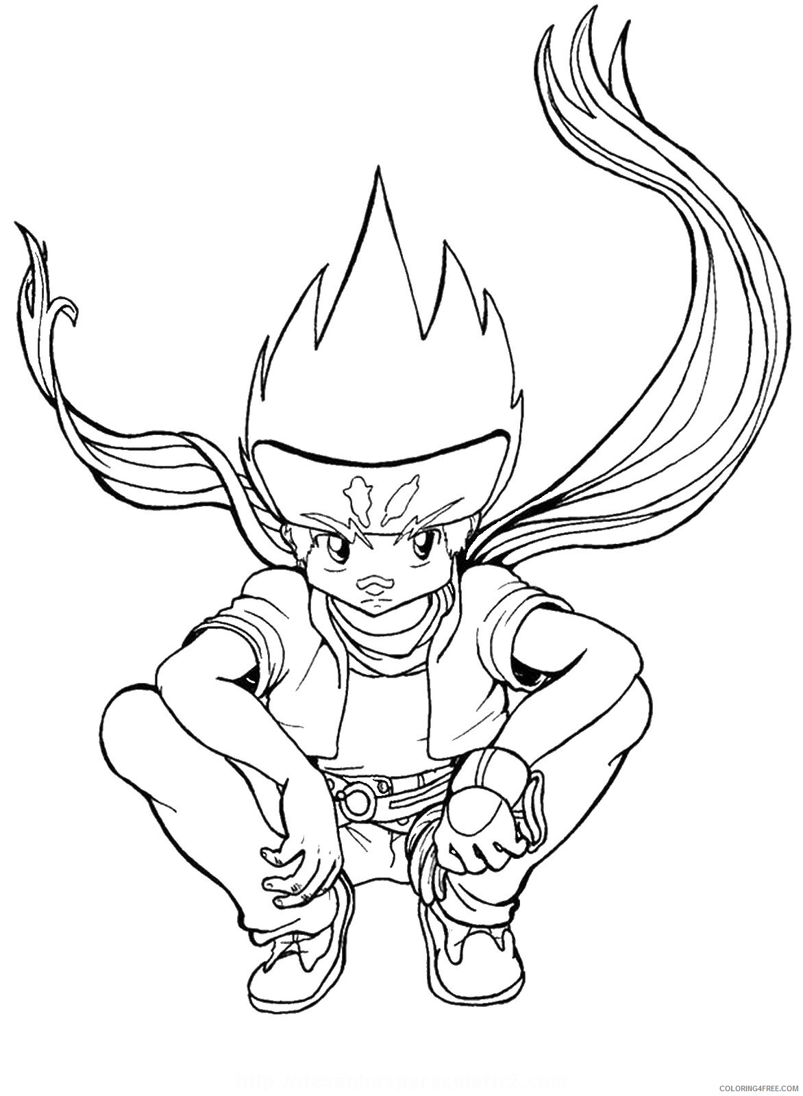 Beyblade Coloring Pages Anime beyblade_cl_24 Printable 2021 010 Coloring4free