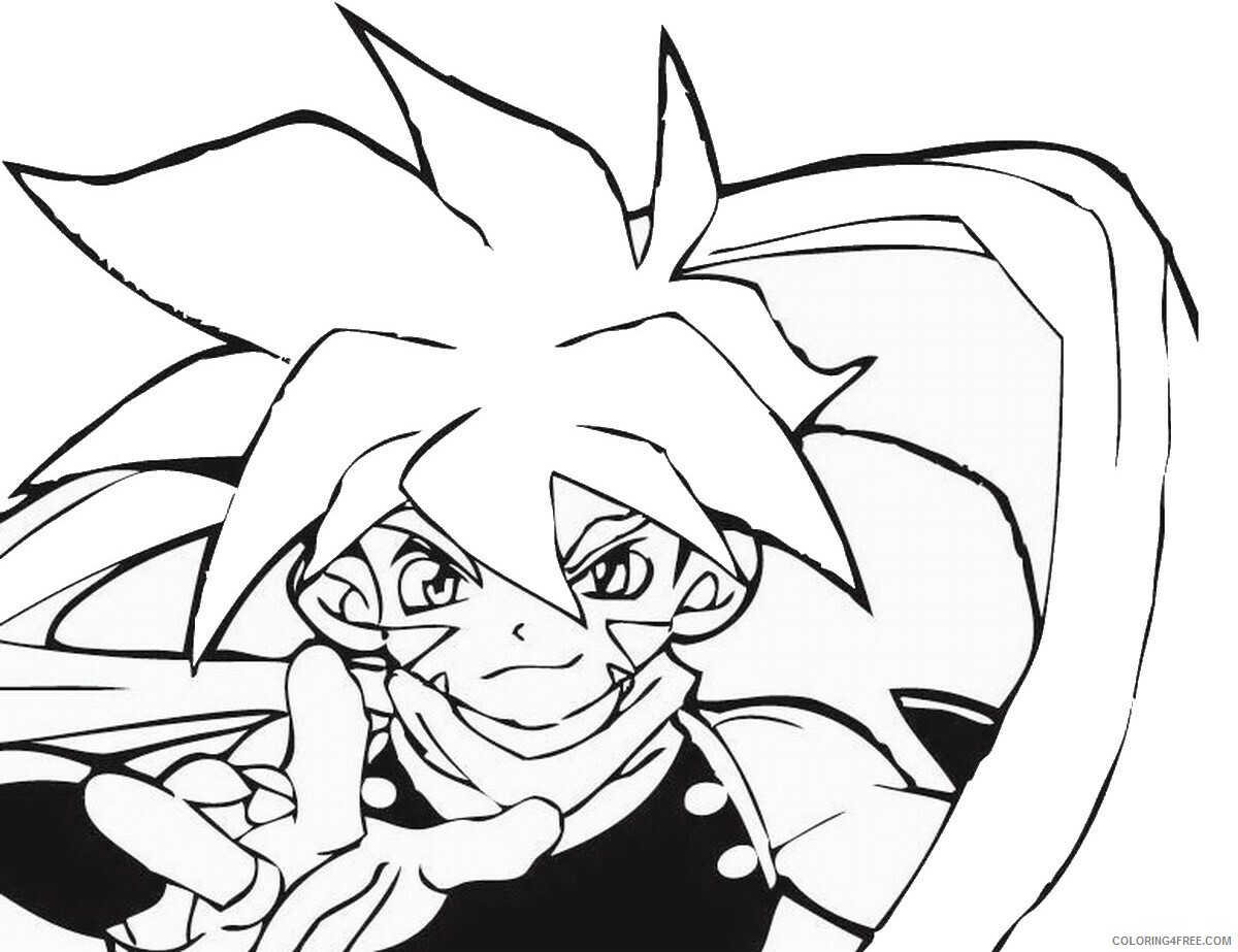 Beyblade Coloring Pages Anime beyblade_cl_30 Printable 2021 013 Coloring4free