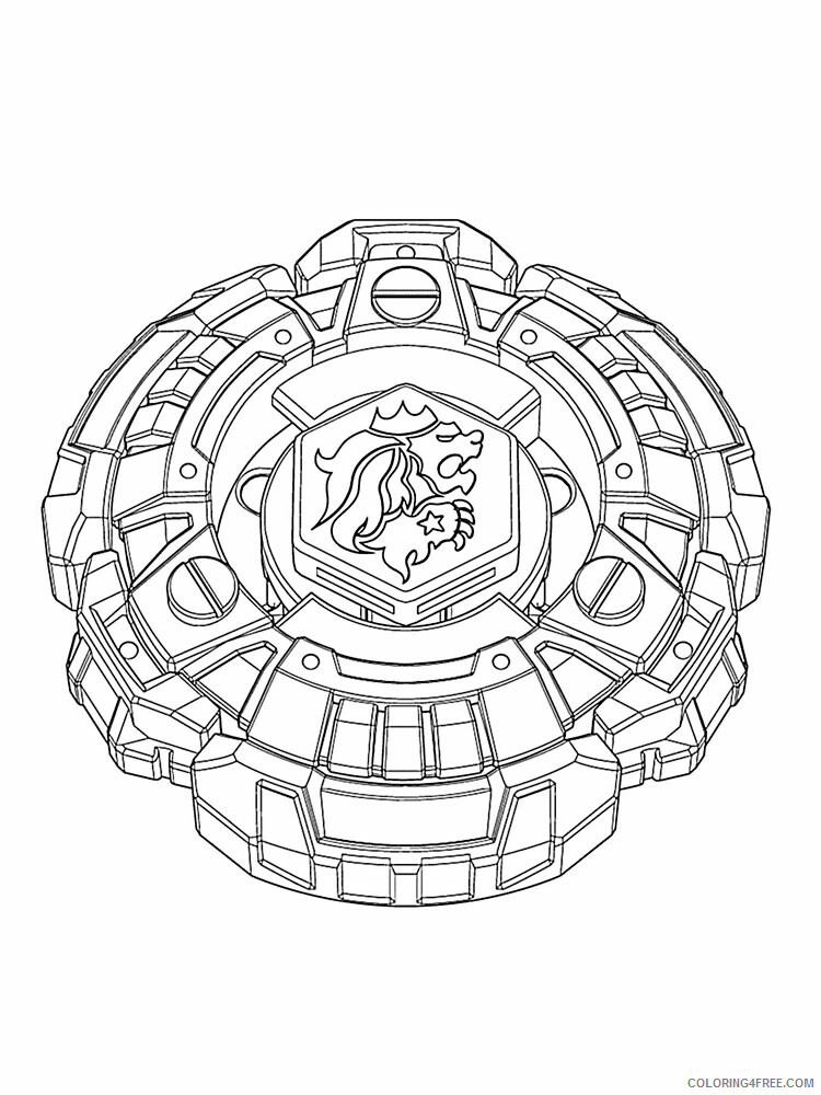 Beyblade Coloring Pages Anime pegasus beyblade for boys 1 Printable 2021 041 Coloring4free